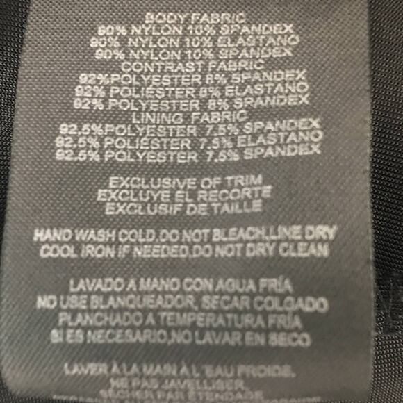 bebe Pink Black Sequence Dress with Ribbed Back Size Small - Picture 10 of 10